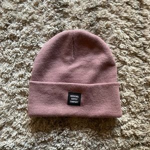 Almost new pink Herschel toque